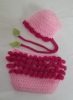 227. Blossom Hat & Diaper Cover